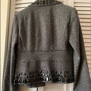 Beautiful embellished Jacket White House/BlkMarket